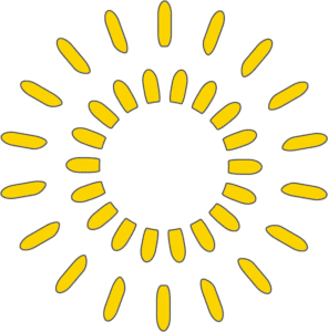 Sun icon - unleash & engage
